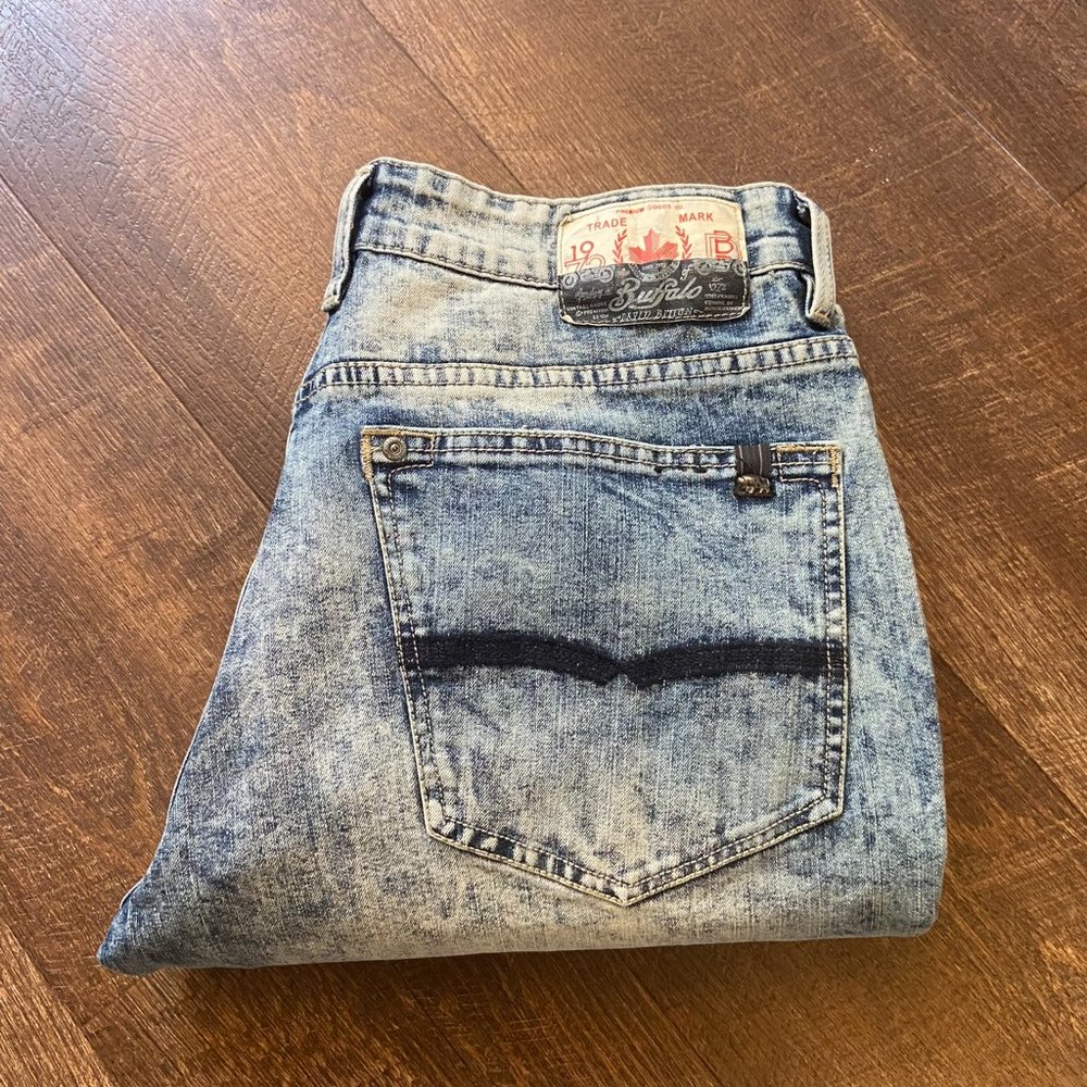 Buffalo Six-X Slim Straight Jeans -32x32 - Picture 8 of 9